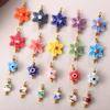 Hexagonal Flower Ceramic Beads for DIY Bracelet & Necklace Jewelry Making
