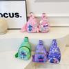 Stitch Printed Shoulder Crossbody Chest Bag Children Cartoon Leisure Outdoor