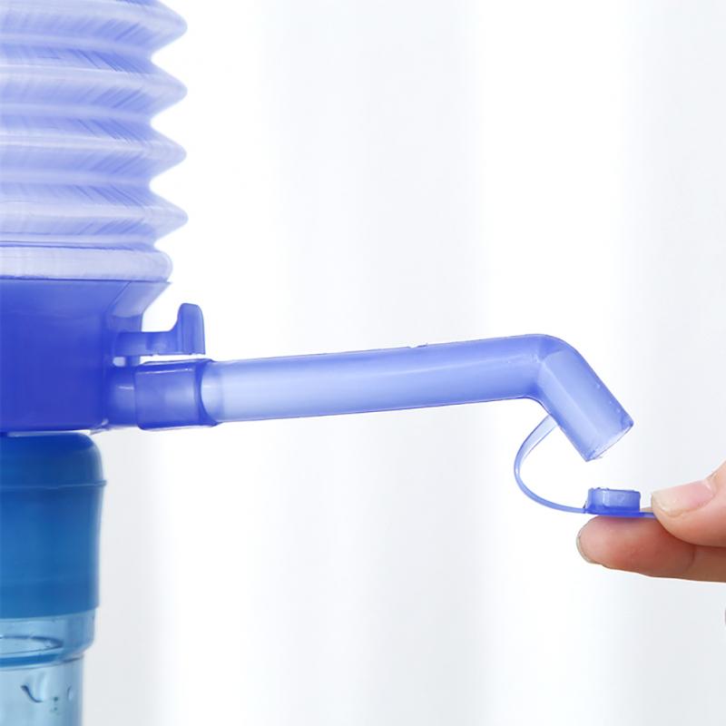 New Clean and Sanitary Portable Bottled Drinking Water Hand Press Removable Tube Innovative Vacuum Action Manual Pump Dispenser