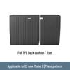 Eco-Friendly TPE Floor Mats for 2023 Tesla Model 3 - All-Weather Piano Style