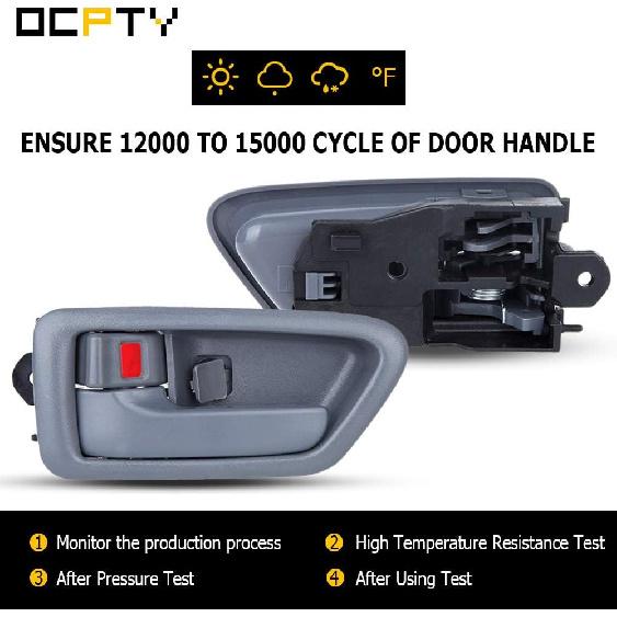OCPTY Door Handles Interior Driver Left Side Replacement fit 1997-2001 for Camry Inside Door Handles Texture Gray