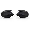 1pair For BMW E87 E81 E82 E90 E91 E92 E93 Rear View Side Case Trim ABS Carbon Fiber Style Car Rearview Mirror Cover