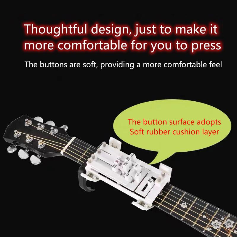 Guitar Aid Chords Trainer Guitar Chord Presser Guitar Starter Learning Tool Guitar Learning Aid Tool Accessories