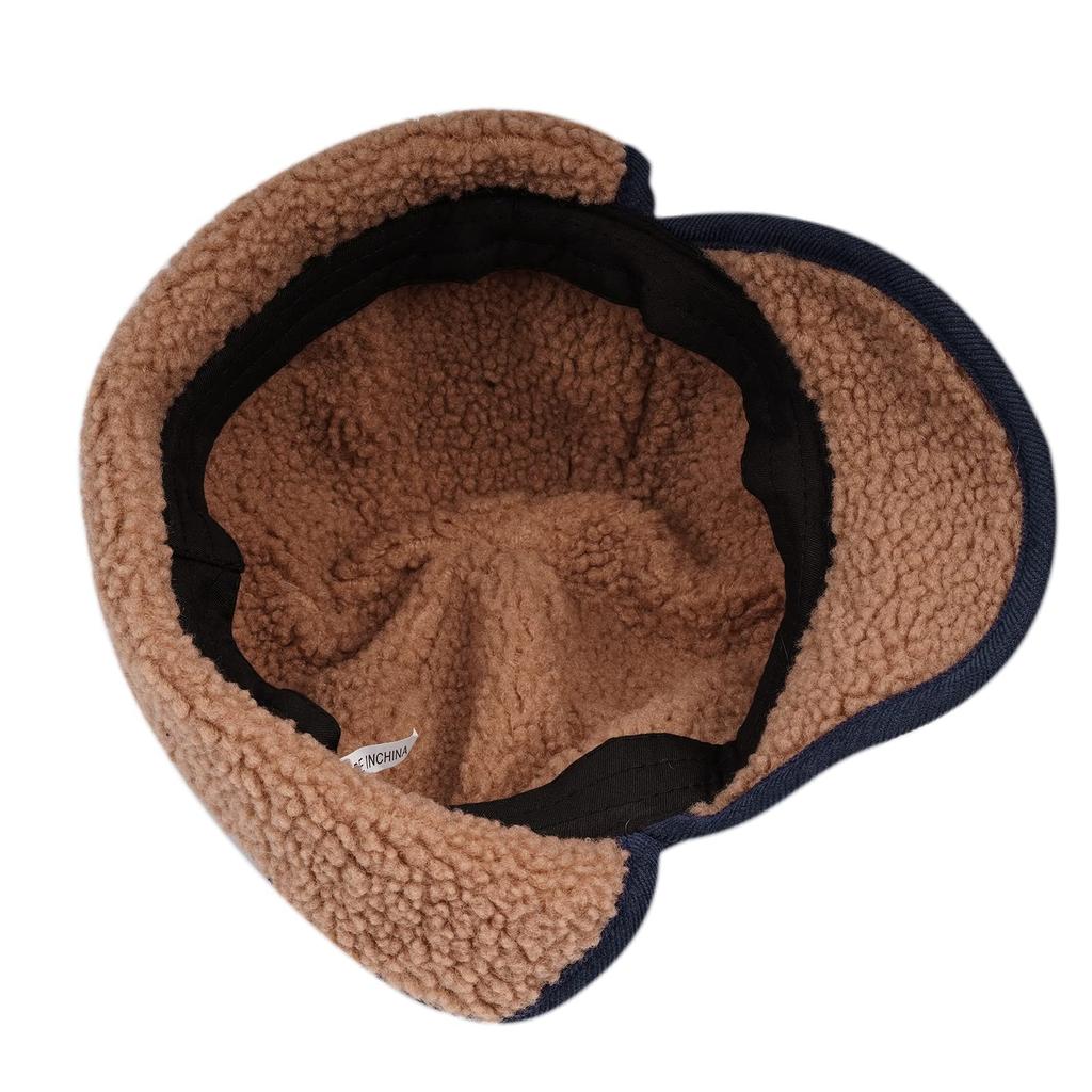 Clape Flight Cap for Men and Corduroy Pilot Cap with Ear Winter Hat for Outdoor and Foldable Women, Flaps, Warmth, Skiing, Windproof, Activities,