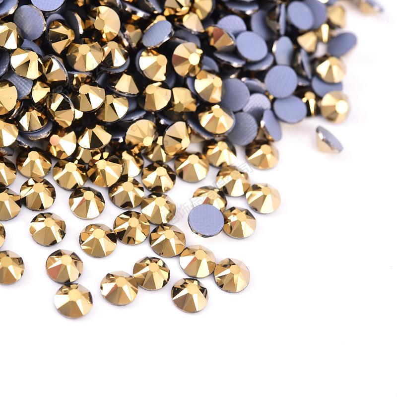 Eight Big And Eight Small Imitation Austrian Glass Hot Glue Bottom Hot Diamond Rhinestone Diy Clothing Accessories