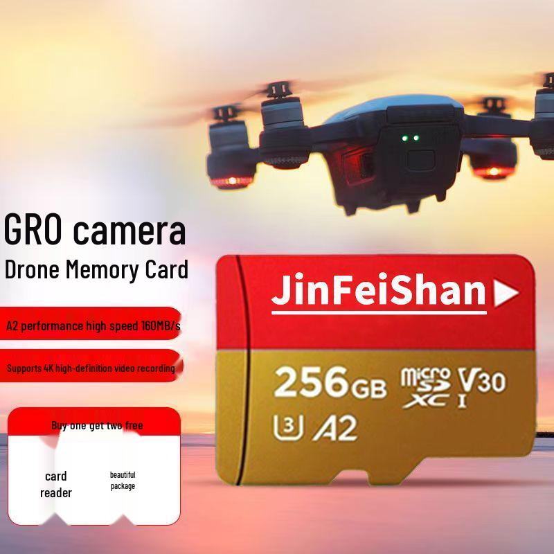 DJI Pocket 2/3 Compatible 128GB TF Card for 4K Panoramic Action Camera