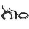 Front/Rear Fixie Bike Brake Kit Road Bike Cruiser Brake Set Bike Caliper Brake Kit Side Pull Brake Set Mountain Bike Accessories