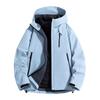 Woodpecker 3-in-1 Down Jacket: Unisex Winter Coat with Removable Liner for Outdoor and Mountaineering.