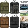 Car Seat Storage Organizer Seat Back Storage Bag Car Stowing Tidying Pocket Tactical Camo Hanging Bags Interior Accessories