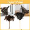Feather Ostrich Household Duster With Handle For Efficient Dust Tool Removal