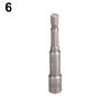 1Pc 6mm-19mm Hex Socket Sleeve Nozzle Magnetic Nut Driver Drill Bit Adapter Tool