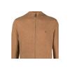 Polo Ralph Lauren Solid Color Stand Collar Zip Long Sleeve Jacket Men Jackets Brown 710876719-004