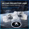 2pcs HD Led Welcome Light Car Door Projector Lamps Car Accessories For Peugeot 107 108 206 207 208 301 307 308 405 406 407 408 508 807 2008 3008 4008