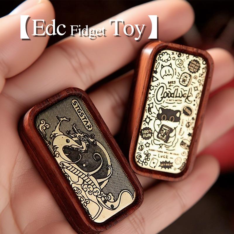 Edc Adult Stress-Relieving Toys Such As Fidget Spinners Mechanical Card Pushers And Magnetic Stress Relievers Boys Trendy Toys