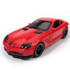1:32 SLR 772S Car Model Toy Alloy Body Rubber Tires Diecast Supercar Models Doors Opened Sound Light Kids Toys Gifts
