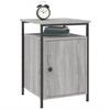 VidaXL Tables de chevet 2 pcs sonoma gris 40x42x60cm bois d'ingénierie 825870