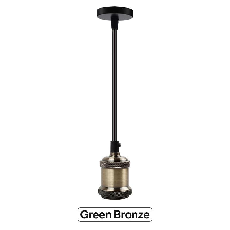 KARWEN Edison Lamp Holder E27 Screw Bulb base 110V 220V Aluminum Light Socket Industrial Retro Fittings Fixture Pendant lights