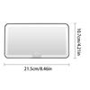 Adjustable Brightness Rechargeable Universal Car Sun Visors Mounted LED Makeup Mirror For Seamless Day Night Application