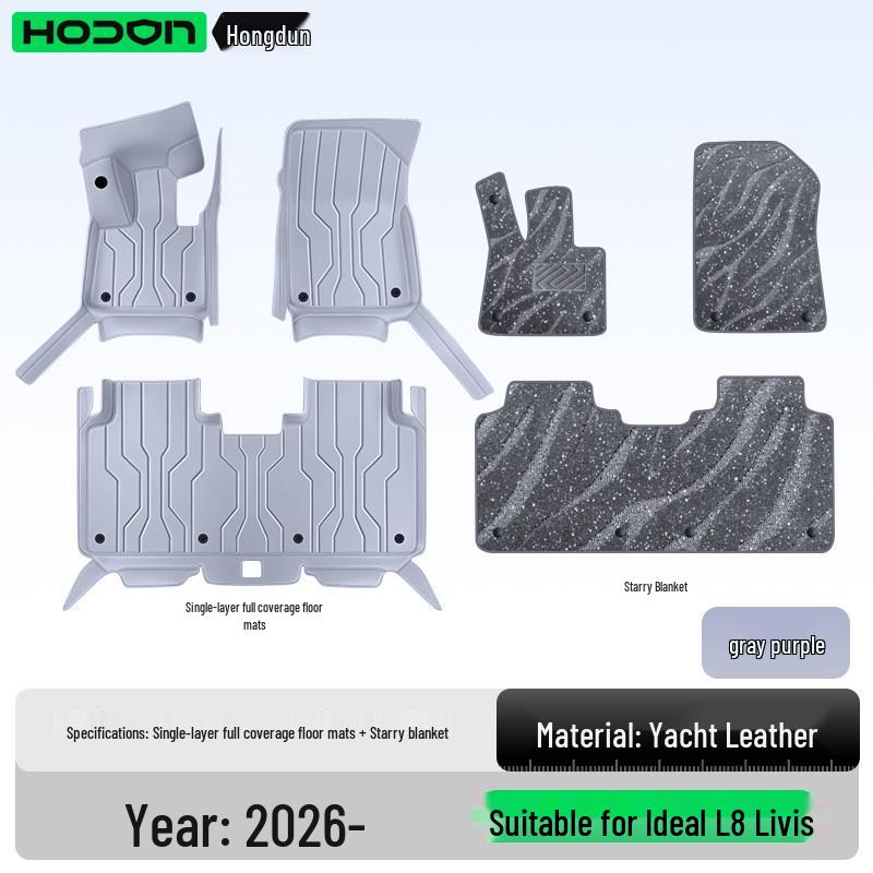 Li Auto L8 Livis/Ultra 2026 Floor Mats for Car Interior Enhancement