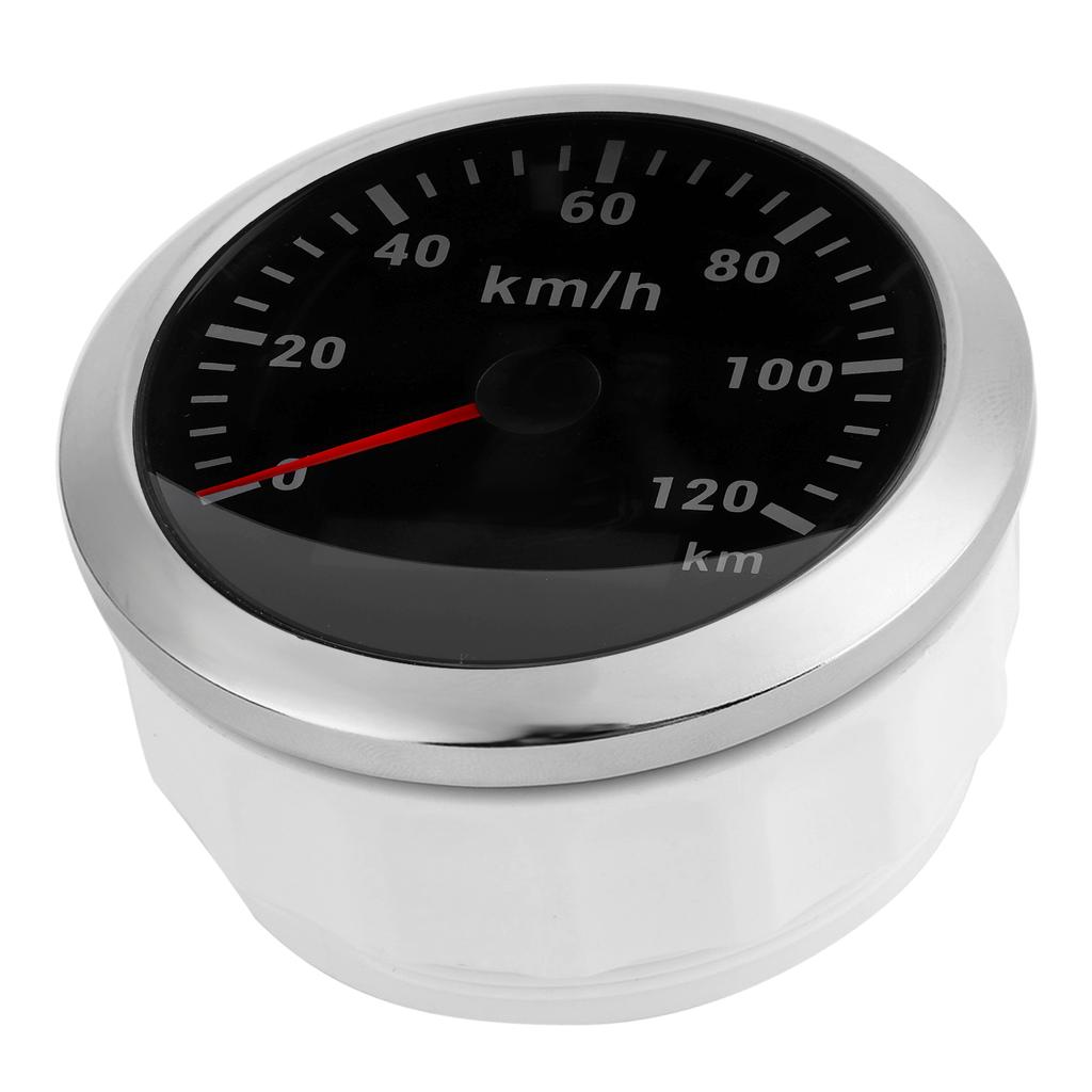 85mm GPS 120KMH Tachometer Kilometerzähler für Boot Yacht Außenborder Auto Motorrad Engineering