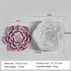 3D Lotus Flowers Scented Candle Silicone Mold Resin Plaster Ornaments Mould Handmade Soap Candle Making Supplies