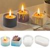 Safe and Sturdy Silicone Mould for Handmade Candle Art Projects with Food Grade Materials