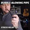 Retro Handheld Outdoor Prank Prop Bubble Blowing Pipe Fun Prank Bubble Machine