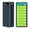 10/8*18650 DIY Power Bank 18650 Battery Holder Micro Type C Dual USB Port Charger Power Bank Shell For iPhone Xiaomi Battery Box