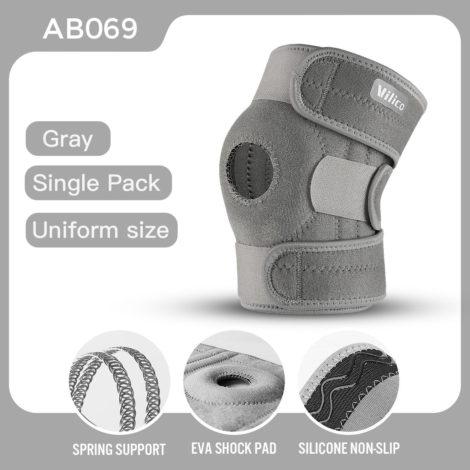 

1Pcs Knee Support Brace Adjustable Open Patella Knee Pad Protector Guard For Gym Workout Sports Arthritis Joint Pain