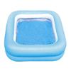 JILONG Square Box Pool 82 X 82 X 27 Cm (inflated Size) with Air Cushion Bottom JL-688079 BL Small