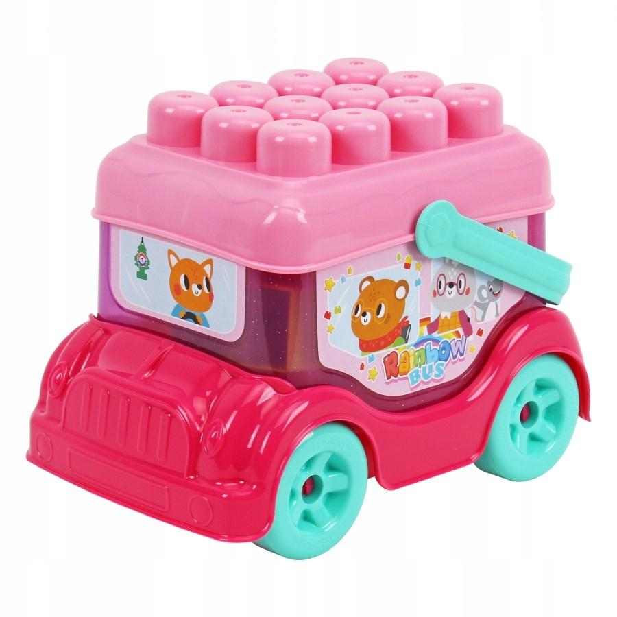 Zabawka Edukacyjna Autobus Klocki Dla Dzieci Technok 0396
