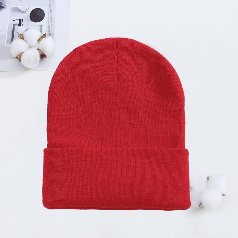 Knitted hats Versatile cold-proof autumn and winter hats Women's wool hats Knitted hats Men's