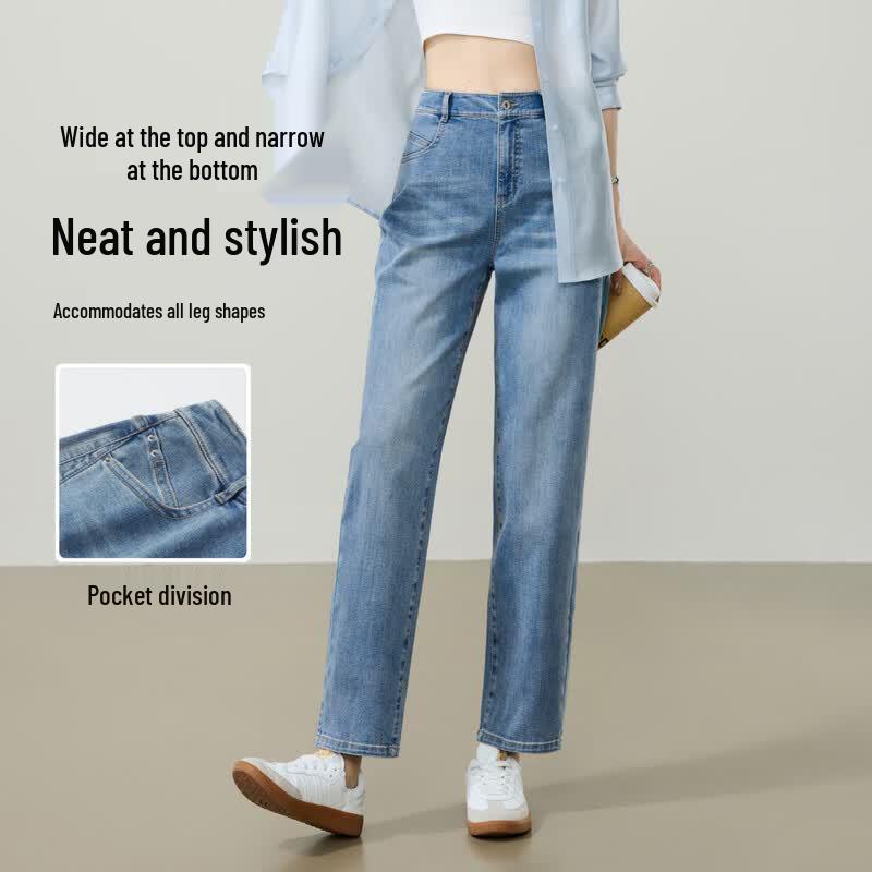 ESE-Y Women's Pear-Shaped Dad Jeans