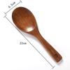 Sour Jujube Wood Long Handle Spoon & Spatula Set - Non-stick, High Heat Resistant, Perfect for Stir-fry & Soup