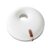 Doughnut Retainer Case with Hook Cleaning Brush Double Layers Portable Invisible Brace Storage Box Mouth Guard Denture Dental Aligner Container Holder