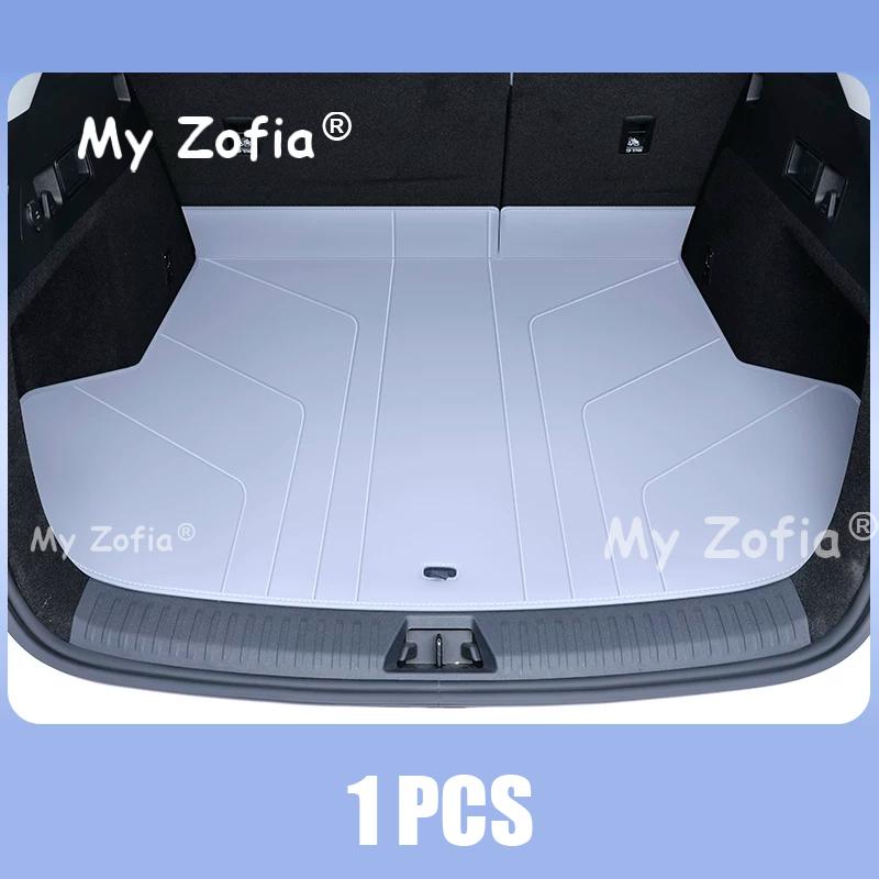 Leather Trunk Mat For BYD SEAL 6 DM-i Touring 2025 2026 Car Boot Liner Tray Waterproof Mud Protector Pad Cargo Mat Accessories