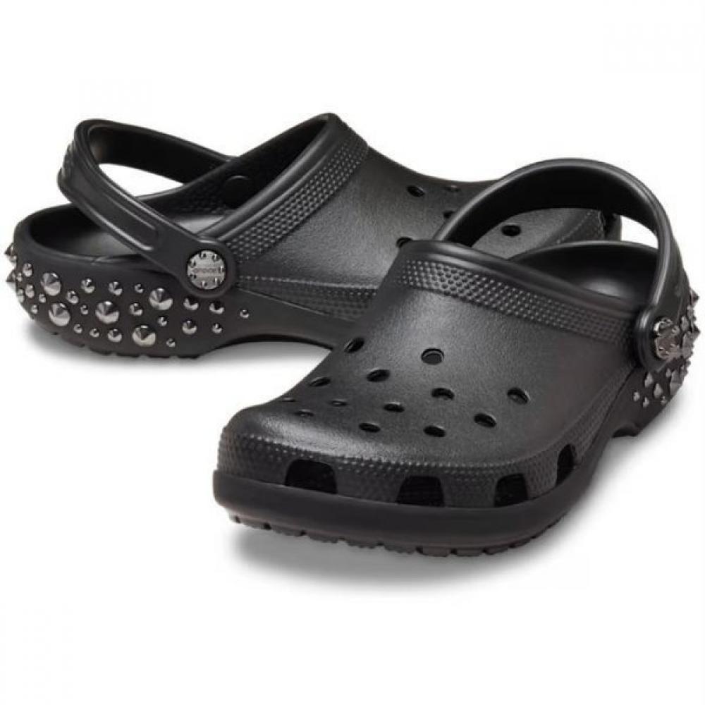 

Crocs Classic Stud Clog Slipper Hc02 BLACK/M4W6/230