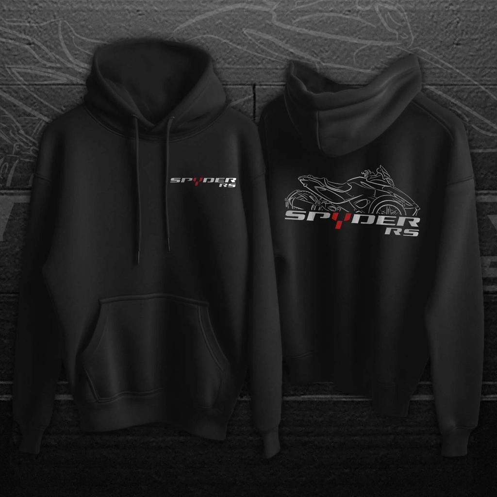 Can Am RS Spyder hoodie-Casual Pullover Sweatshirt for 3-wheels Motorcycle Riders
