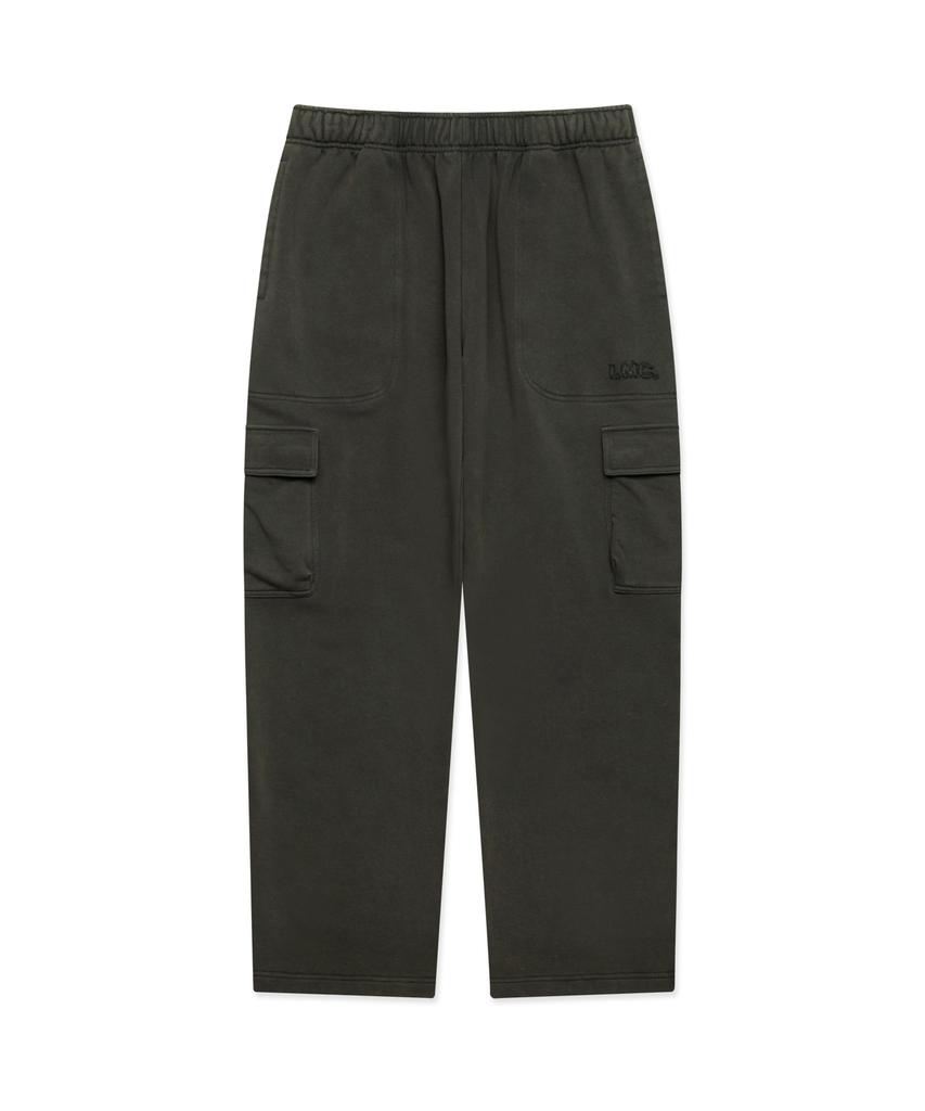 LMC Washed Og Applique Cargo Sweat Pants Charcoal