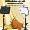 Mini Vlog LED Live Broadcast  Fill Light Selfie Fill Lamps  Photography Professional Small Desk Lighting Spotlight 4 ColorComes