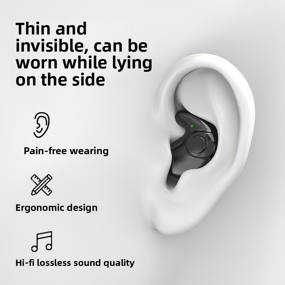 LED Display Wireless Bluetooth Earphones Noise Reduction Bluetooth Headphone  Sleeping