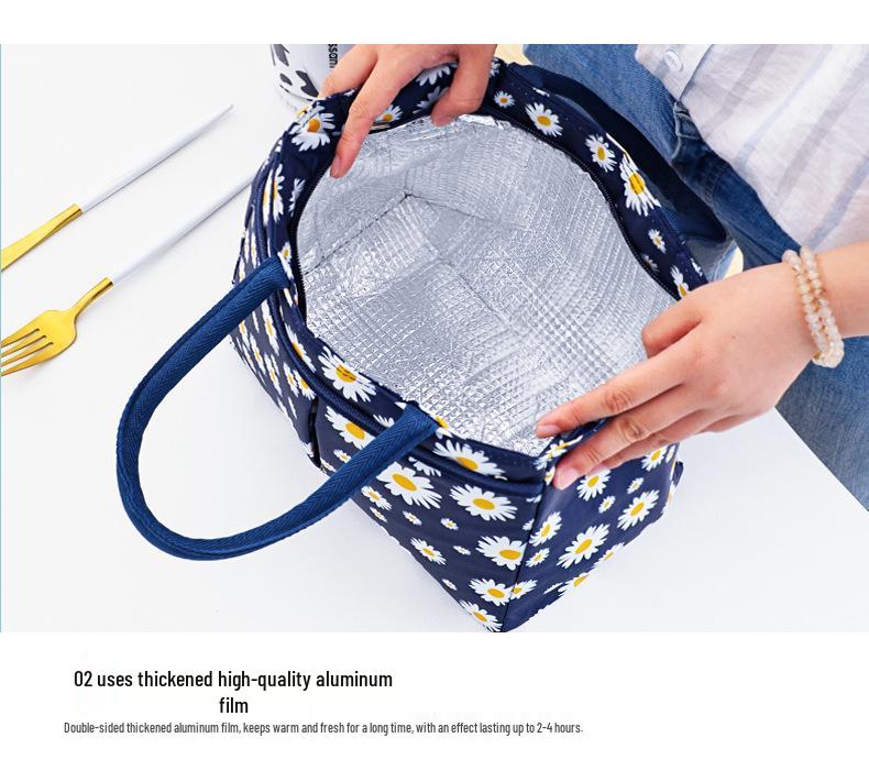 Little Daisy Insulated Lunch Bag – Versatile, Stylish Bento Bag