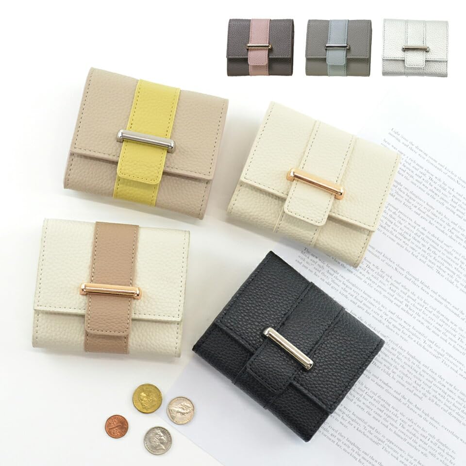 Ivory Wallet for Women Compact Mini Small Popular Foldable Easy to Large Coin Flap Closure [Altorose] Tri-fold - Wallet, Wallet, Wallet, Quilted,