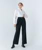 Solteuaenchokollis Wide Belted Slacks Black 4W223V302