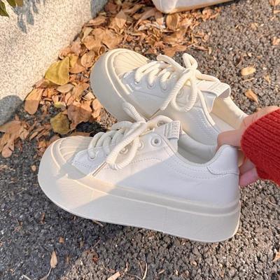 Haute valeur 22 nouvelle plateforme chaussures en toile tête de coquille originales chaussures de sport décontractées chaussures de skate