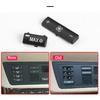 Car A/C Heater Climate Temperature Control Push Button Air Condition Key Cap Climate Control Cover For BMW 5 Series E39 X5 E53