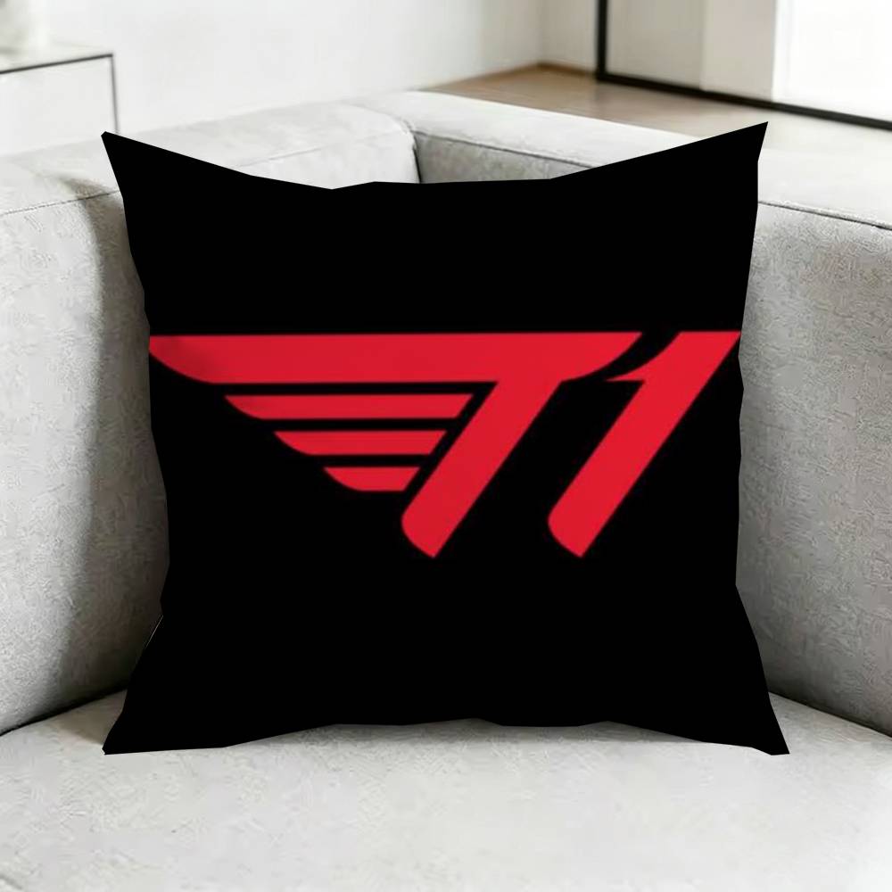 T Korean ESports FFaker Pillow Case Square DoubleSided Sofa Cushion Cover Bedroom Bedside Pillow Gift