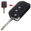 jingyuqin 2B Folding Remote Car Key Shell Case Fob Cover For Nissan Qashqai primera Micra Navara Almera
