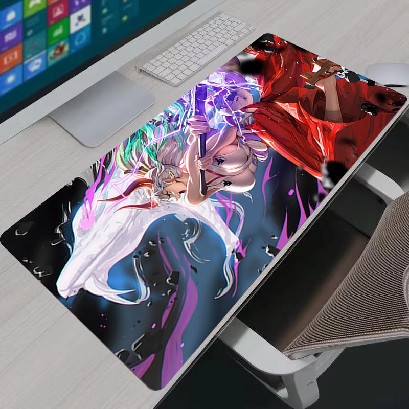 Mouse Pad PC Gamer One Piece Yamato Laptop Gamer NonSlip Rubber Computer Carpet Keyboard Desk Mat Large MousePad Youth Gifts