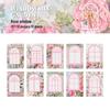Beautiful Day PET Collage Cards: Window Sill Garden Theme Stickers - Creative Journal Decoration, 4 Styles
